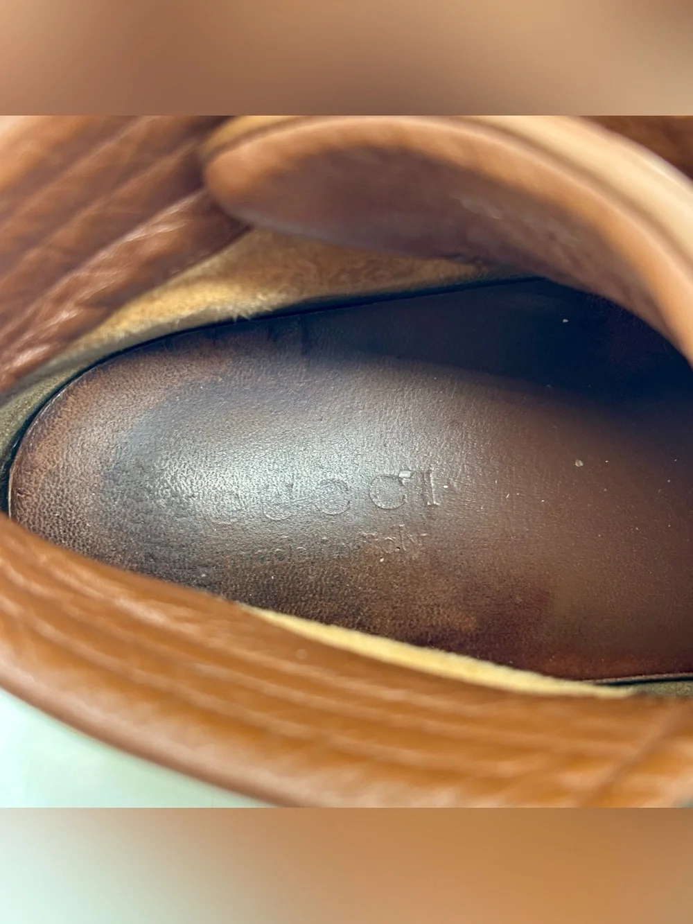 Gucci Guccissima High Top Sneaker